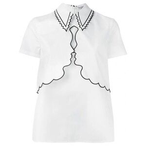 Vivetta Stenella Cotton-poplin Shirt